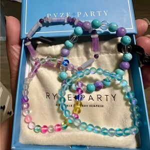 Ryze Consultant Staxx 2025 Colorful Beaded Bracelets Set